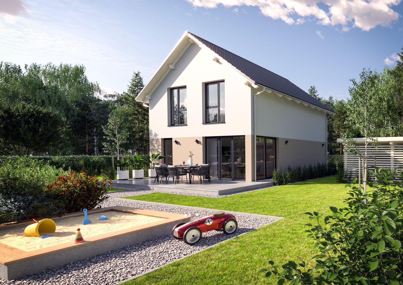 Einfamilienhaus bauen