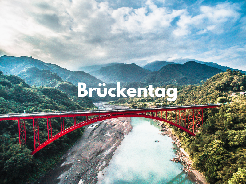 Wir nutzen den Brückentag – Büro bleibt am 02.05. geschlossen