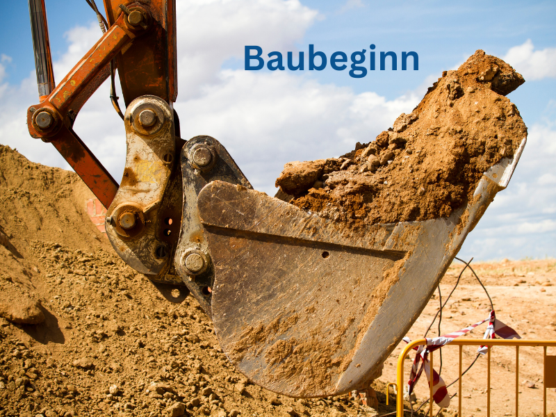 Baubeginn Anhöck und Kellner